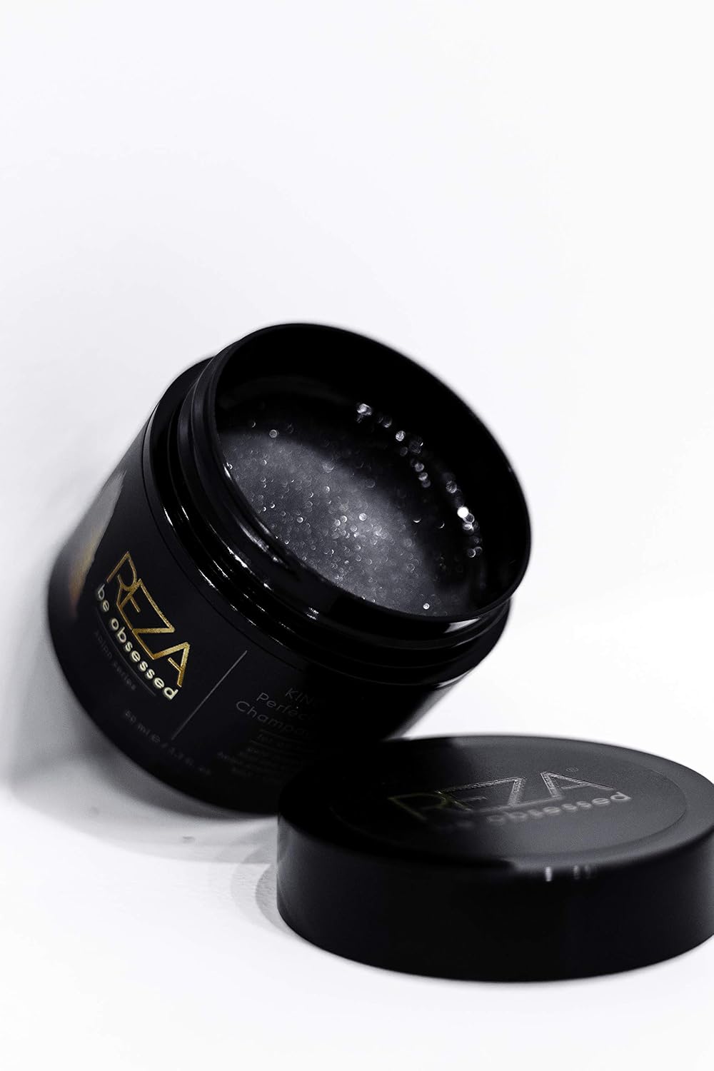 Reza King of Wax: Luxury Styling Hair Cream, Long Lasting Hold, Shiny Finish, Sulfate Free, Paraben Free for Men, 1.7 Fl. Oz. (Pack of 2)