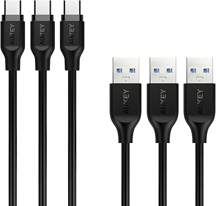 AUKEY Cavi USB USB 3 0 Cavo USB Type Ricarica Trasmissione Dati per Samsung Note S10 S10 S10e S8 HUAWEI P30 P20 Macbook Pro iPad Pro 2018 Google Chromebook Nero AUKEY Cavi USB USB 3 0 Cavo USB Type Ricarica Trasmissione Dati per Samsung Note S10 S10 S10e S8 HUAWEI P30 P20 Macbook Pro iPad Pro 2018 Google Chromebook Nero
