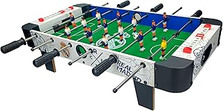 Futbolín de Juguete Real Madrid, 3 Barras (6721) Reig 70x59x23cm