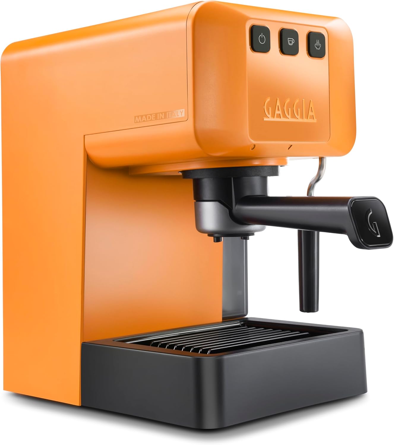 Gaggia EG2109 ORANGE Macchina Manuale da Caffè Espresso, Macinato o Cialde, Sistema POD per Espressi Cremosi Con Cialde, Pre-Infusione Automatica, 15 bar, Nuovo Modello 2023, 100% Made in Italy - Immagine 3