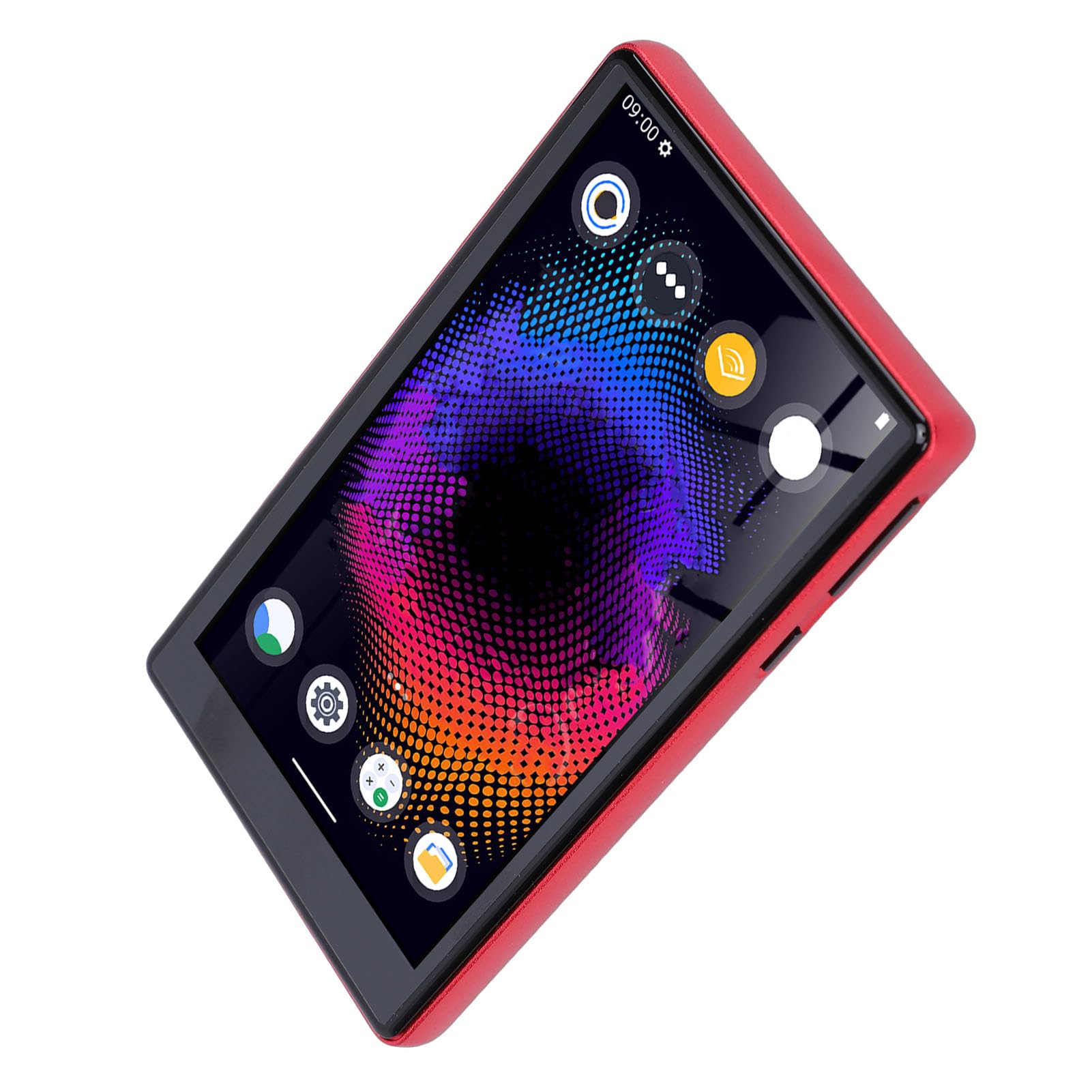 FILFEEL Reproductor MP3 de 128 GB con Pantalla Táctil HD de 5,0 Pulgadas, WiFi de Alta Fidelidad sin Pérdidas y de Doble Banda, Reproductor MP4 MP5 5.0 para Niños y Adultos, 11, Chip MTK MT6762 (rojo)