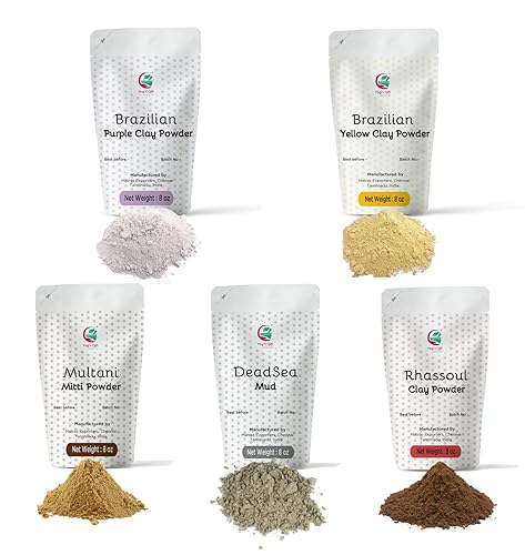 Miniatura 4 de YOGI'S GIFT  Celebrating health Paquete múltiple  Paquete de 5 arcillas + paquete de 5 arcillas naturales para paquete.