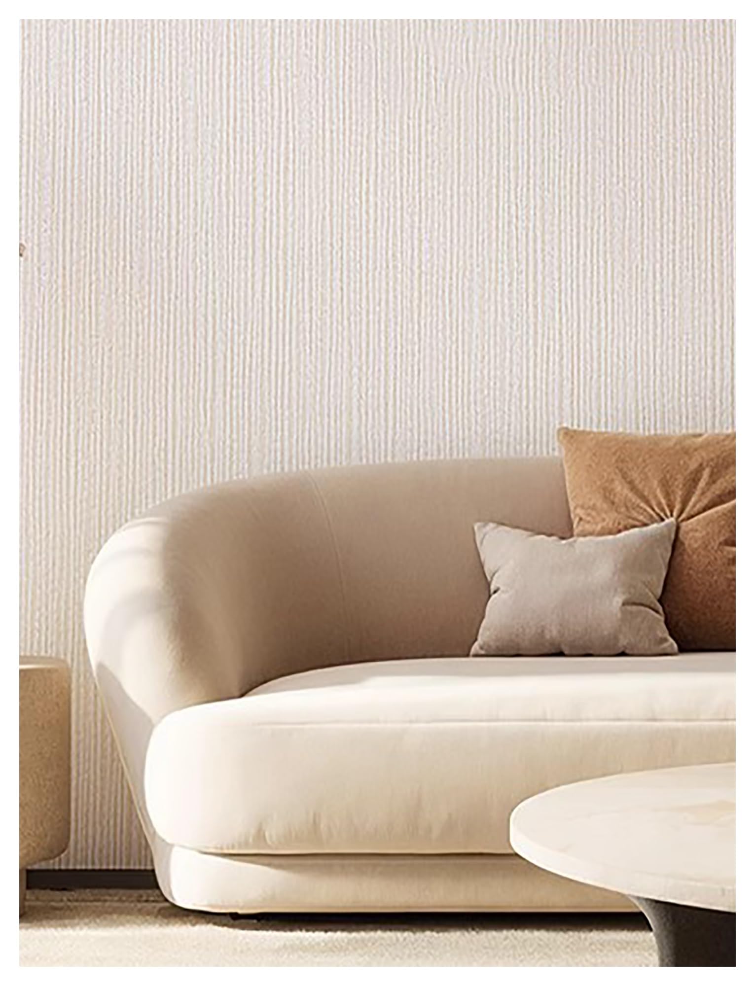 Papier peint autocollant imperméable chambre résistant humidité Color2 épais 3m