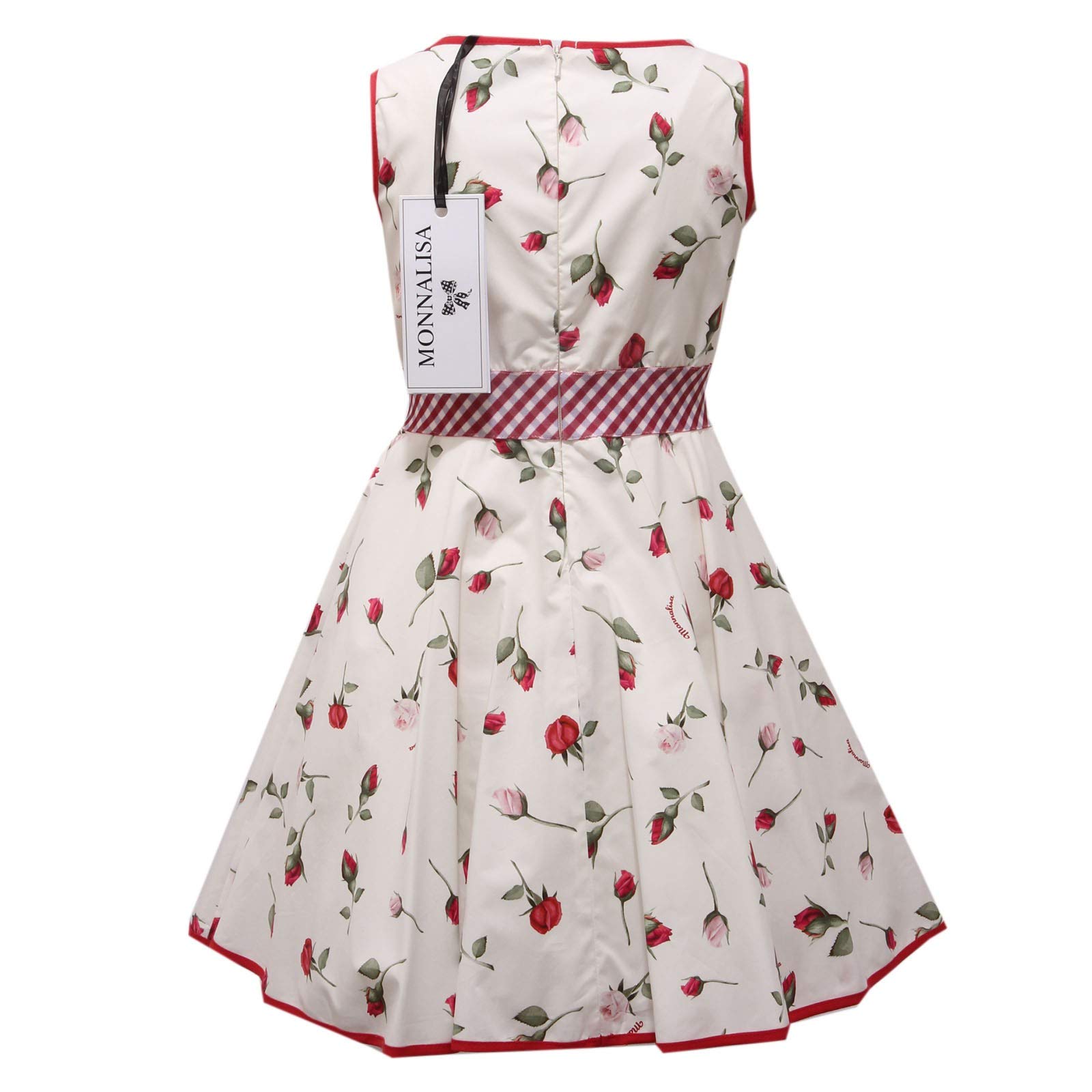 5741AC vestito bimba GIRL MONNALISA cotton sleeveless dress