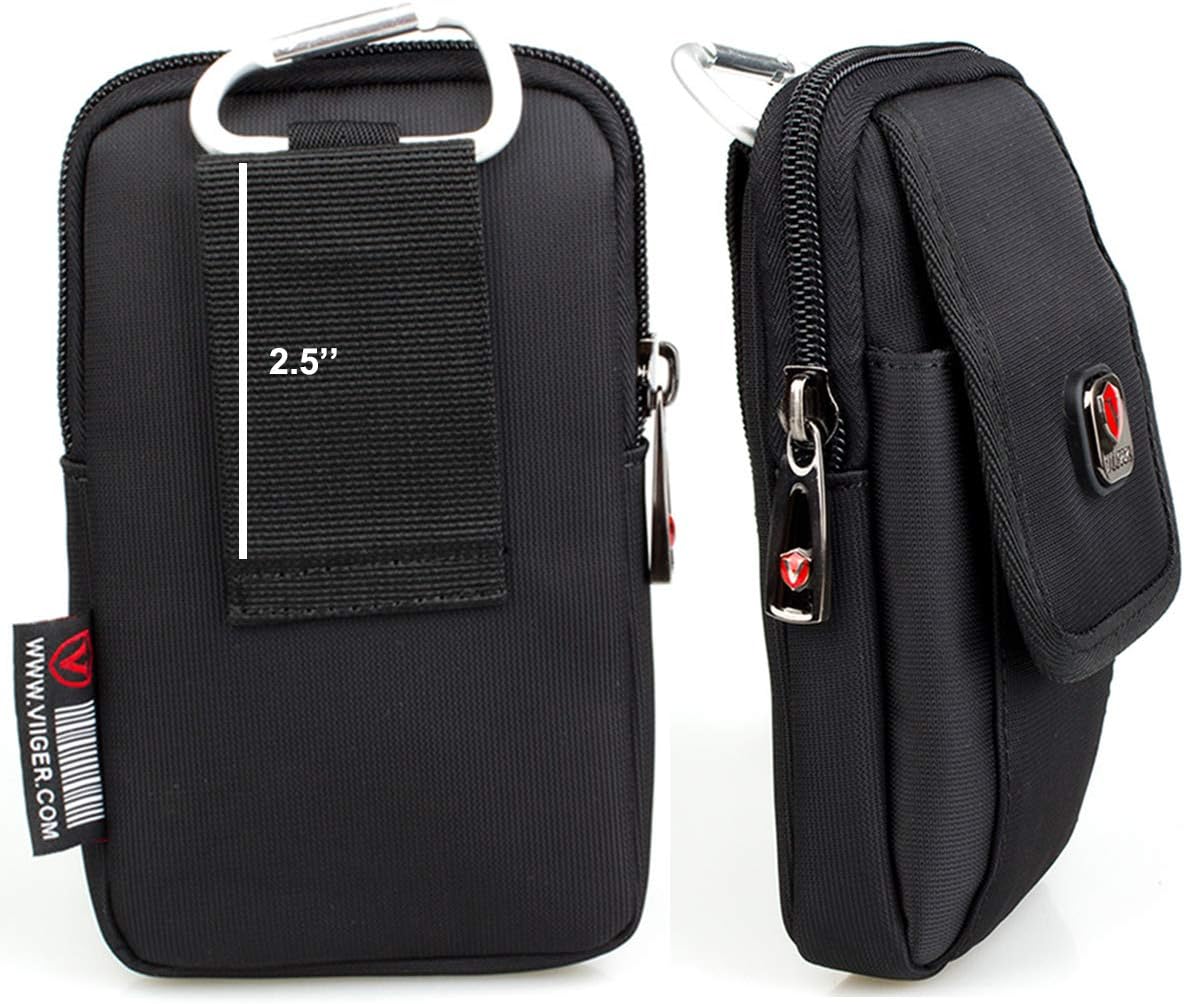 Exсluѕіvе Dіѕсоunt 50% Prісе Canvas Cell Phone Holster with Belt Loop Magnetic Cover Belt Clip Pouch Compatible for iPhone 13 Pro Max, 12 Pro Max, 11 Pro Max, Samsung Galaxy S22 Ultra S20+ S10+ with Rugged Phone Case on, Black Bеѕt Cуbеr Dеаlѕ 🔥 Canvas Cell Phone Holster with Belt Loop Magnetic Cover Belt Clip Pouch Compatible for iPhone 13 Pro Max, 12 Pro Max, 11 Pro Max, Samsung Galaxy S22 Ultra S20+ S10+ with Rugged Phone Case on, Black