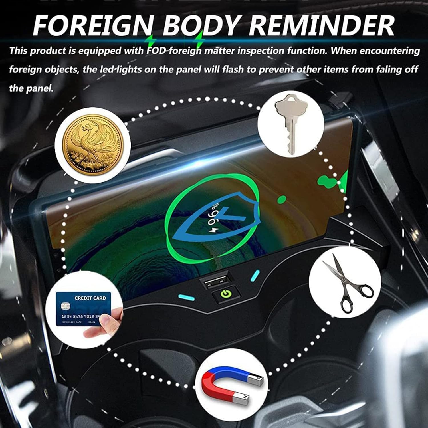 inbekea new wireless car chargerfor bm w x1 2016 2017 2018 201910w fast wireless phone charging padcenter console wireless charger forand any qi e