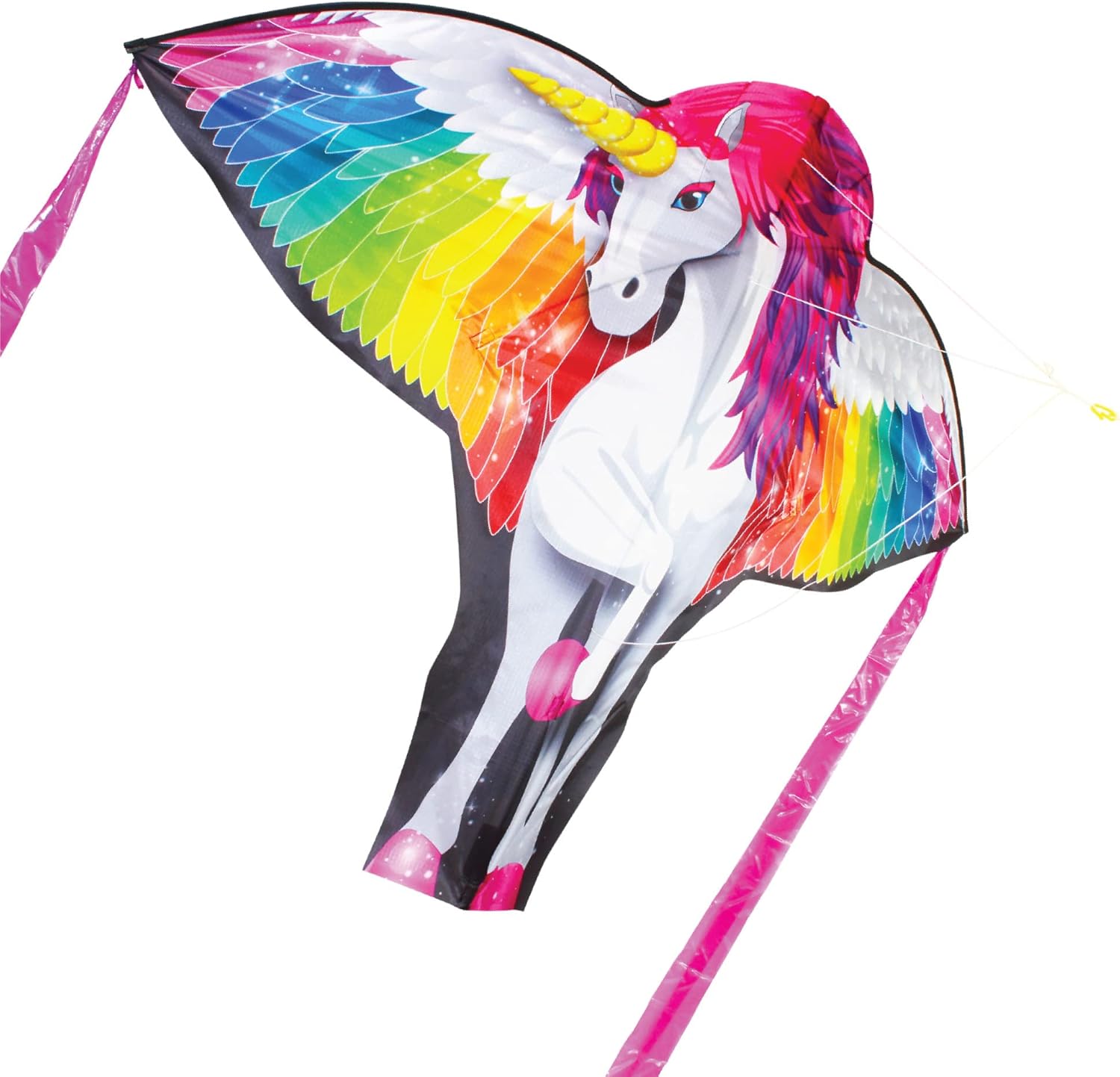 WindNSun Supersize 2-D Unicorn Ripstop Nylon Unicorn Kite, 62 Inches Wide