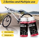 CHUMXINY Brake Bleed Kit for Shimano,TEKTRO, MAGURA Range of Hydraulic Disc Brakes, Including High Performance Mineral Brake Fluid (120ml). - 2