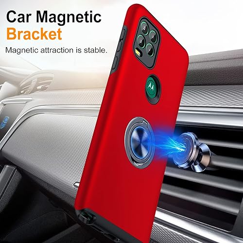 Miniatura 5 de JAME Funda protectora para Moto G Stylus 5G 2021, funda protectora para Moto G Stylus 5G 2021 con soporte, funda delgada y suave a prueba de golpes