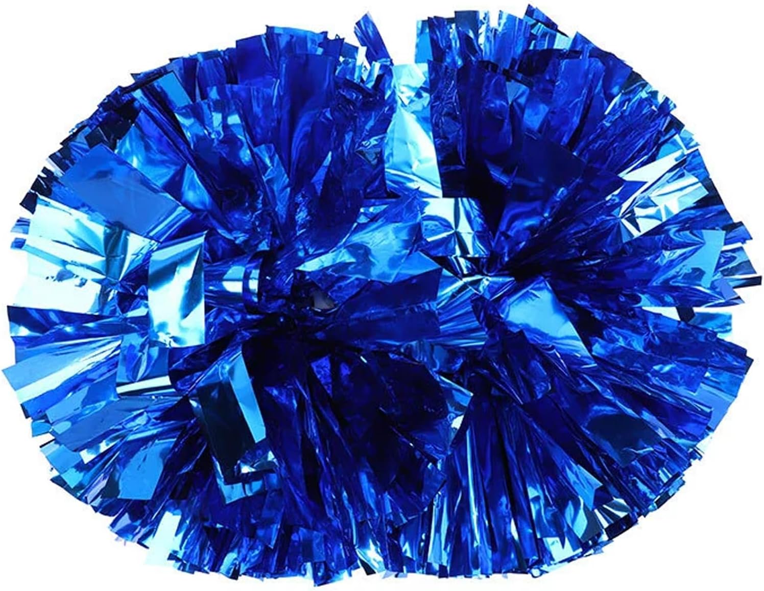 Cheerleading Pom Poms with Baton Handle for Team Spirit Sports Dance Cheering Kids Adults