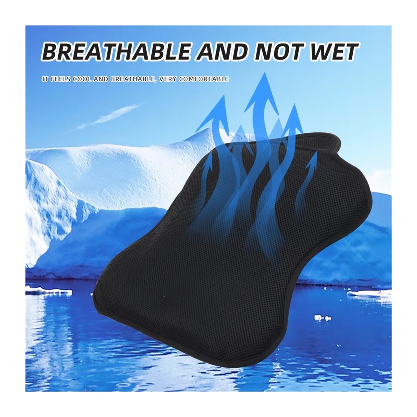 Moto Copri Sedili Per VOGE DS900X DS 900X 900 Per DSX 900DSX 2024 Moto Gel Cuscino del Sedile Traspirante Air Pad Copertura Pressione