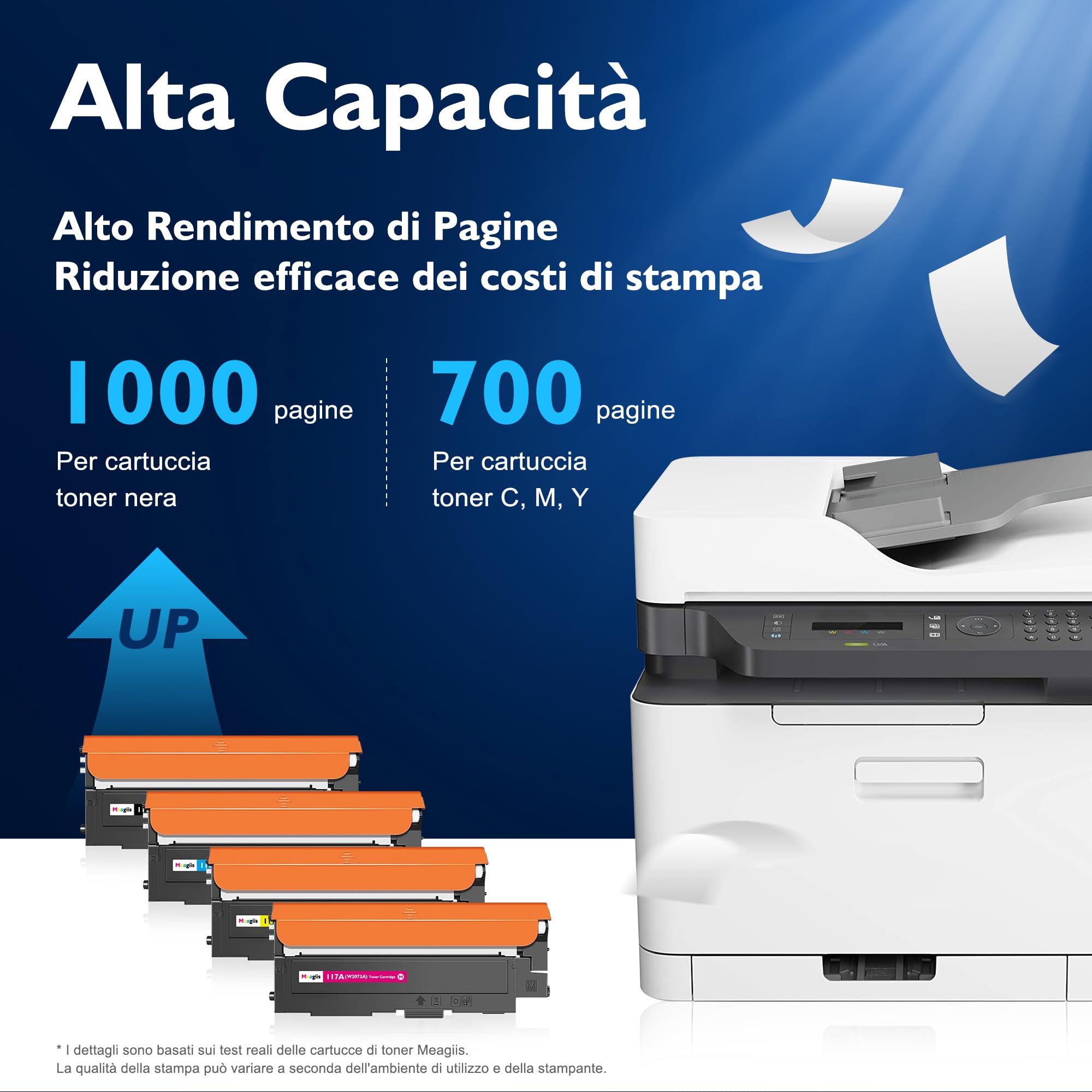 117A Toner Compatibili con HP 117A Toner (4 Pezzi) | Compatibili con HP Color Laser 150nw, 179fnw, 178nw, 150a, 178nwg, 179fwg; Con Chip; 1 Nero, 1 Ciano, 1 Magenta, 1 Giallo
