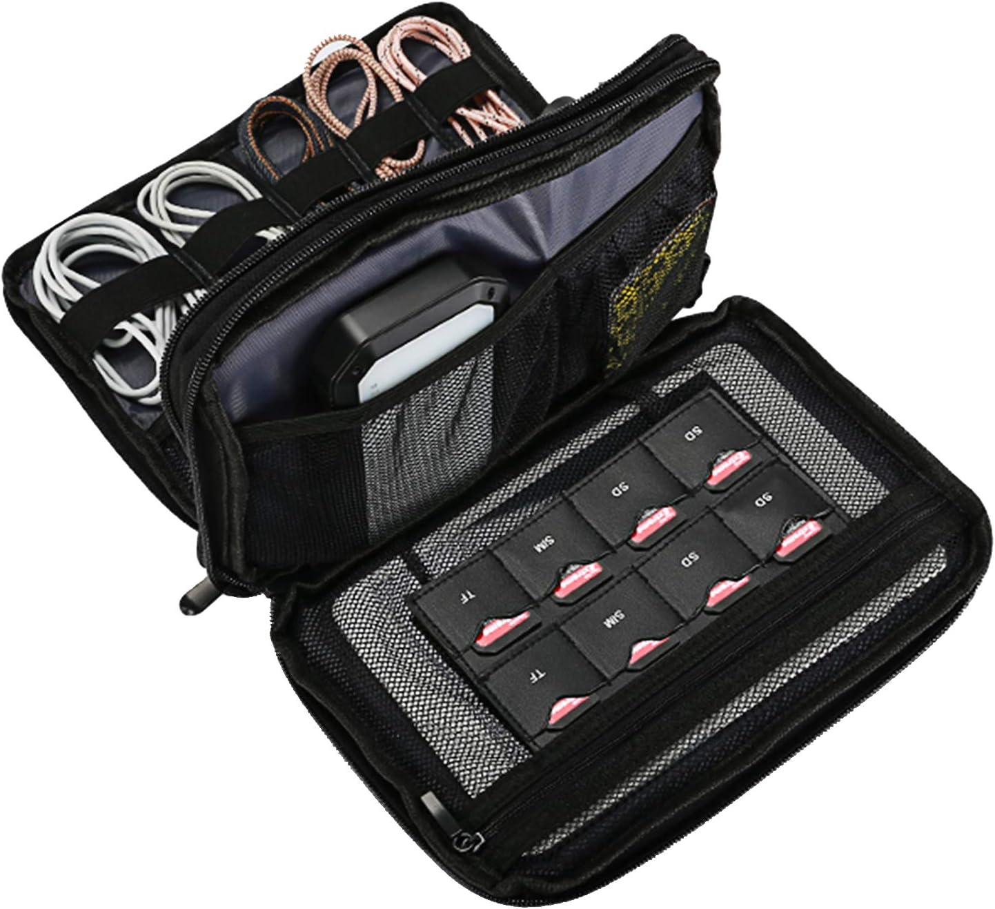 ProCase Travel Gadget Organizer Bag, Portable Tech Gear