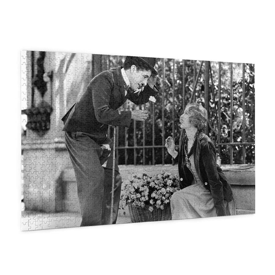 チャップリン　1000ピース　パズル　おまけフレーム付き Amazon.co.jp: 1000ピース ジグソーパズル チャールズ