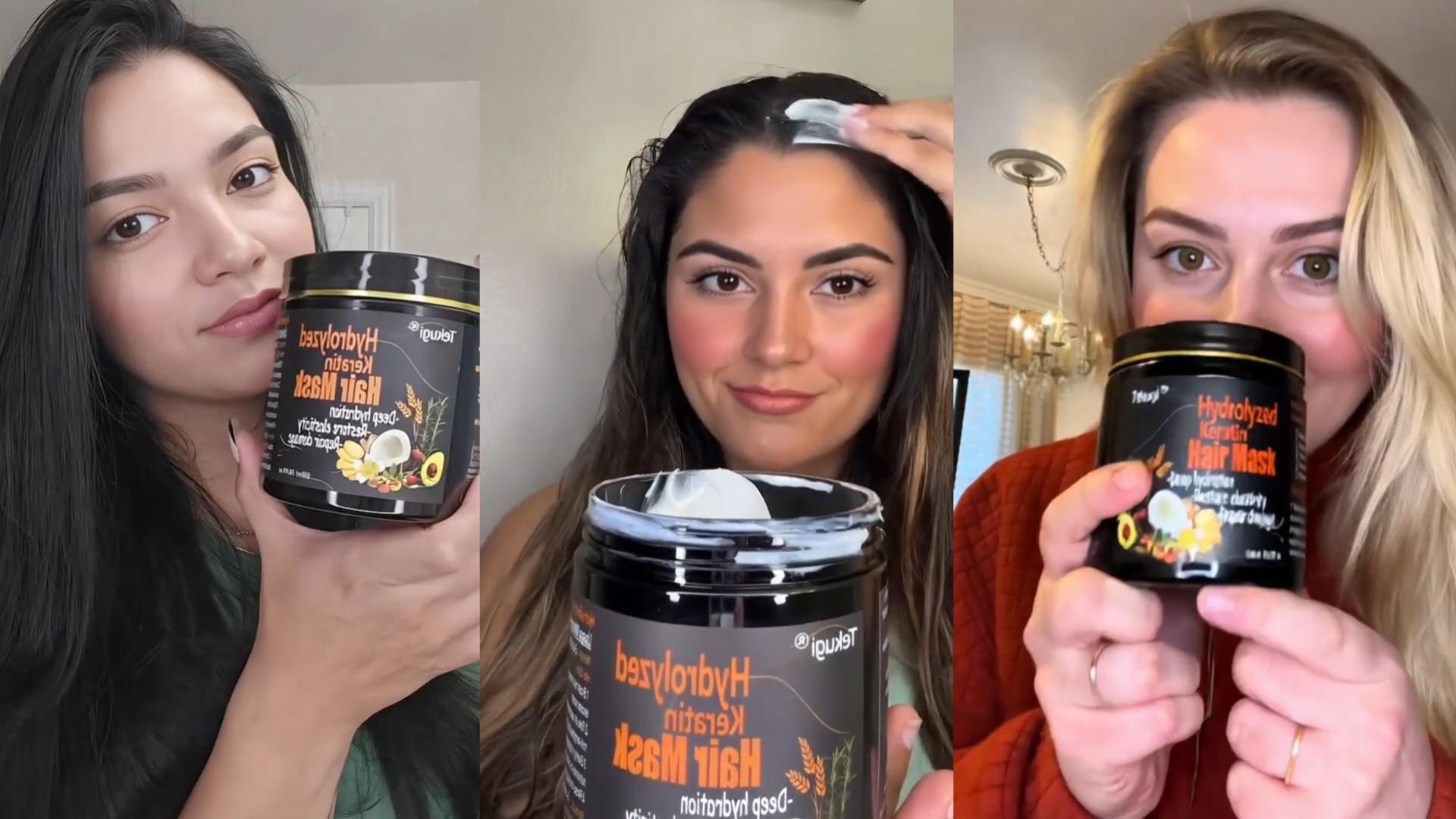 Amazon.com: Tekugi Natural Hydrolyzed Keratin Hair Mask - Repair