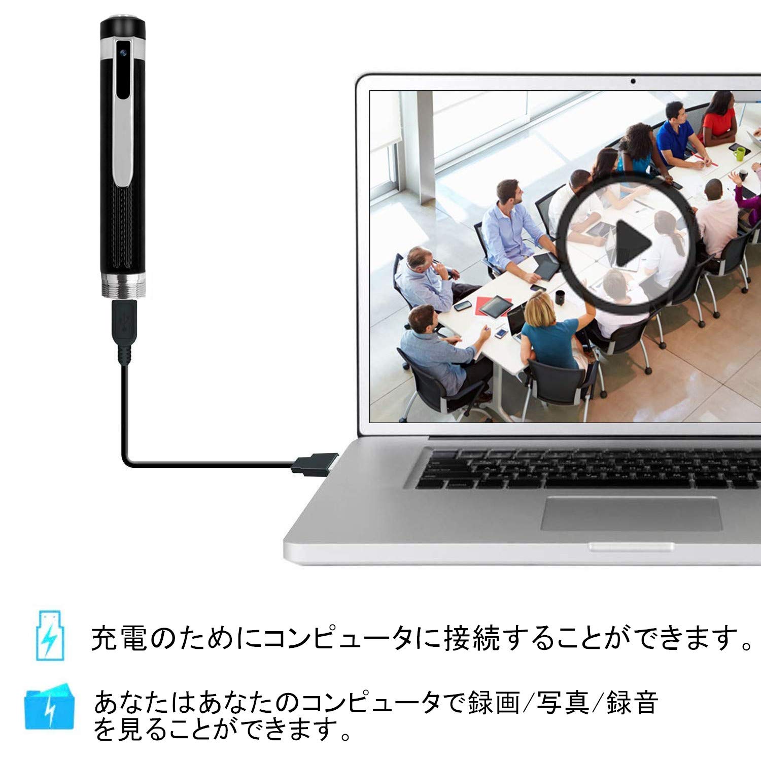 4K DIY 防犯 カメラ ピンホール スパイ 隠し 小型 録画 録音 記録 Amazon.co.jp: 隠しスパイカメラ ペン型 1080P 超小型カメラ