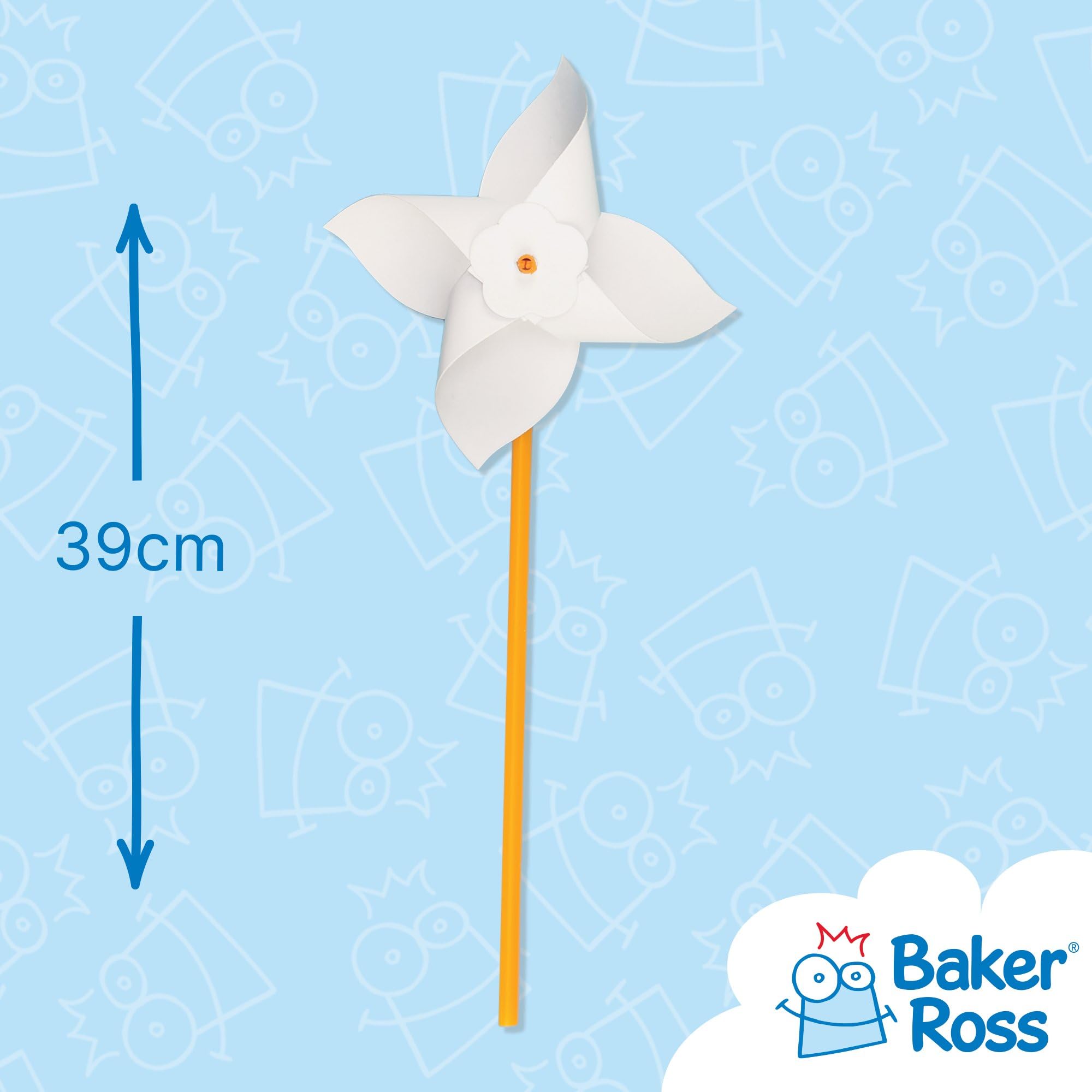Baker Ross Girandole da inventare, kit per bambini (confezione da 8)