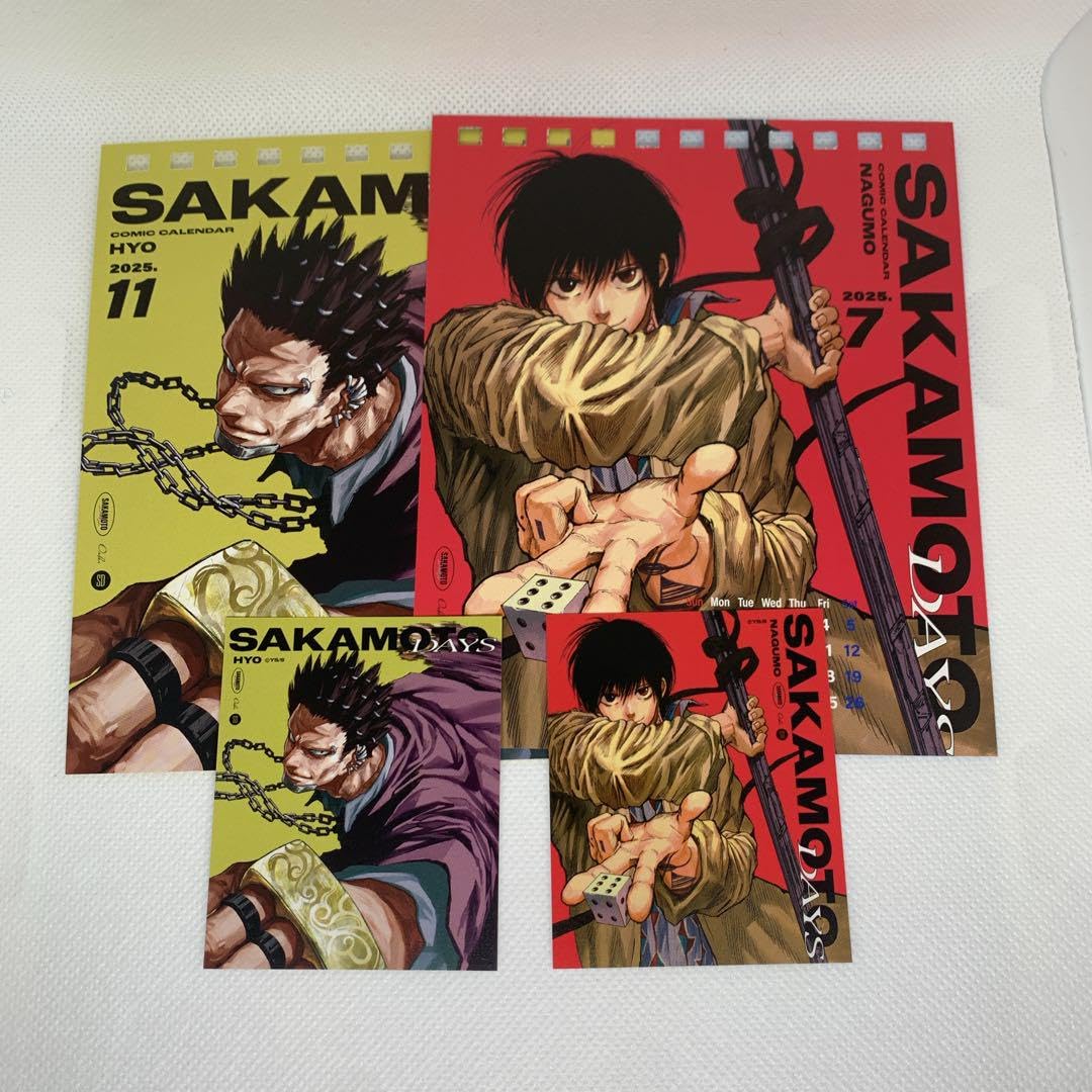 Amazon.co.jp: SAKAMOTO DAYS コミックカレンダー2025 カード 南雲 豹