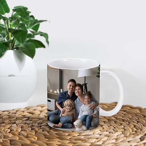 Miniatura 2 de Taza de café personalizada, taza personalizada, diseña tu propio con nombre de texto fotográfico, regalos de cumpleaños personalizados de Navidad