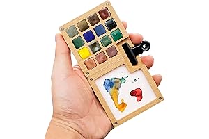 Portable Watercolor Palette: Creative Expression at Your Fingertips