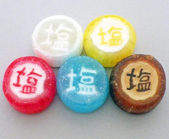 Amazon Co Jp 5色塩飴 100個入り 個包装 5種ミックス 業務用 熱中症 食品 飲料 お酒