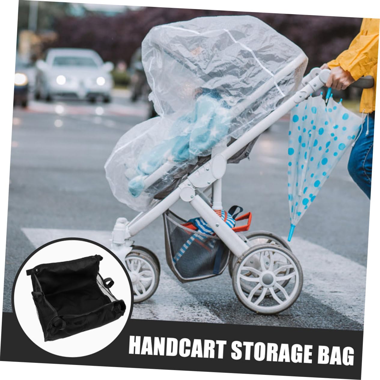 Generico Borsa Organizer Per Passeggino Organizer Per Passeggino Per Bambini Borsa Universale Per o Per Trasportare Pannolini E Giocattoli