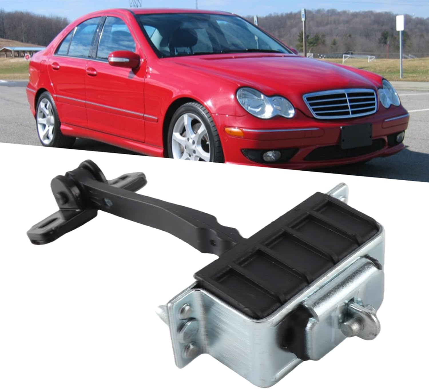 Door Check Strap 2037200116 for C 230 Sport 2 5L V6 & Gas 2007 Front Left Right Door Stop Check Strap Direct OEM Replacement Car & Truck Exterior Parts