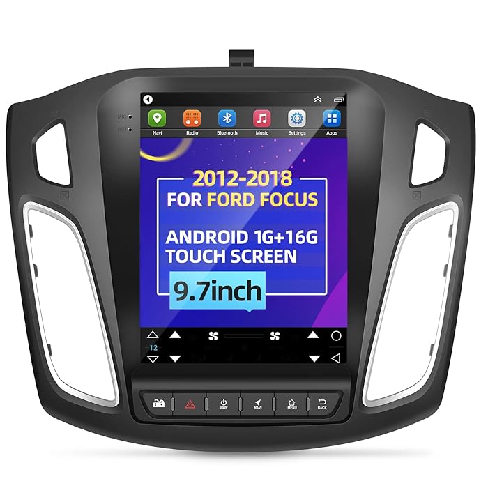 Buy Android Car Stereo Replacement for Ford Focus 20122018, 9.7 Inch