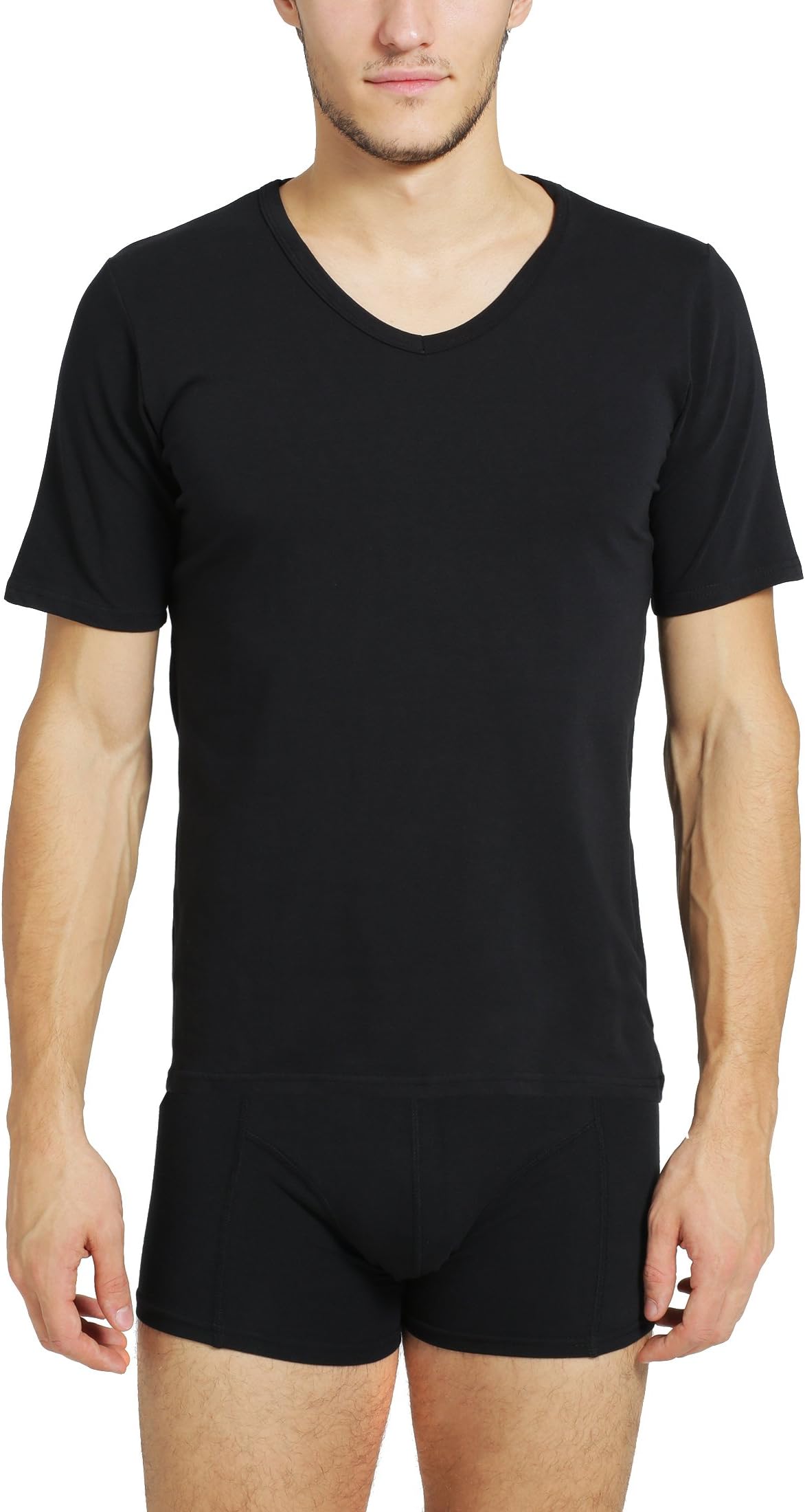 UltrasportMen's T-Shirt V-Neck