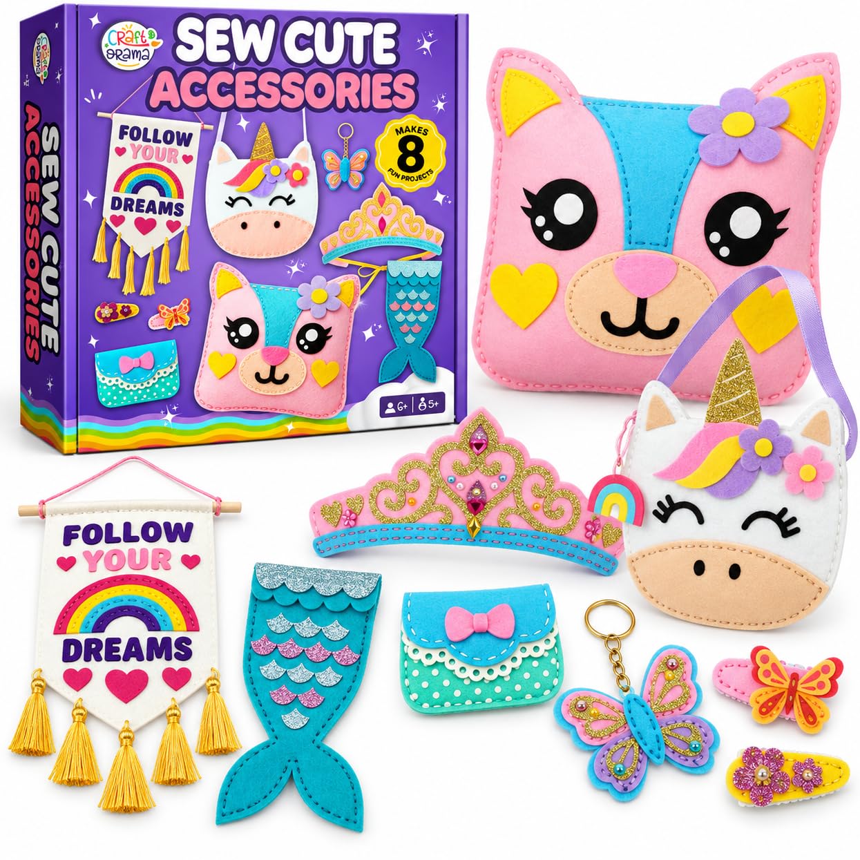 Kids Sewing Kit - Craftorama Beginner Set -1 Kids Sewing Kit - Craftorama Beginner Set -1