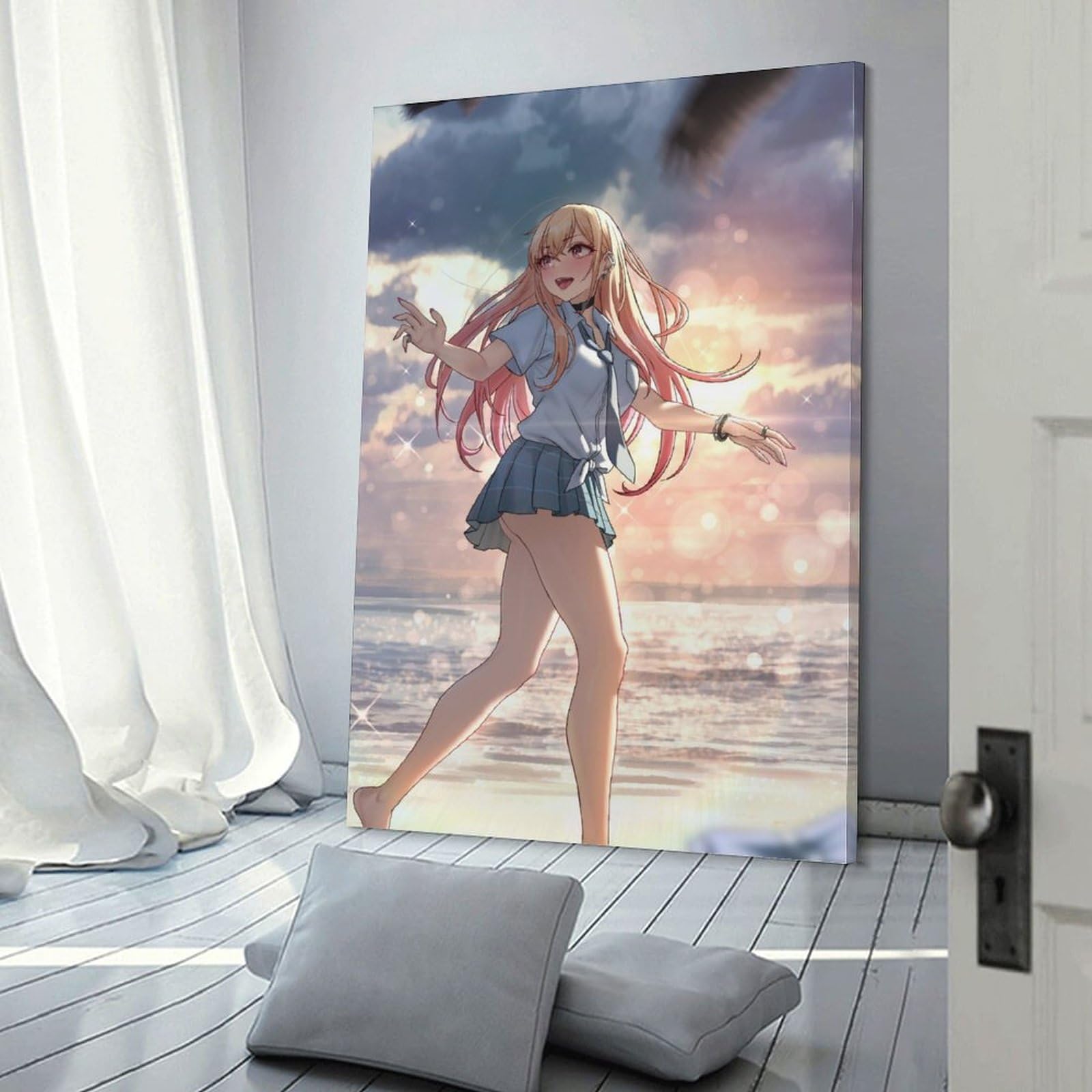 Amazon.co.jp: 絵画 壁掛け その着せ替え人形は恋をする 喜多川海夢