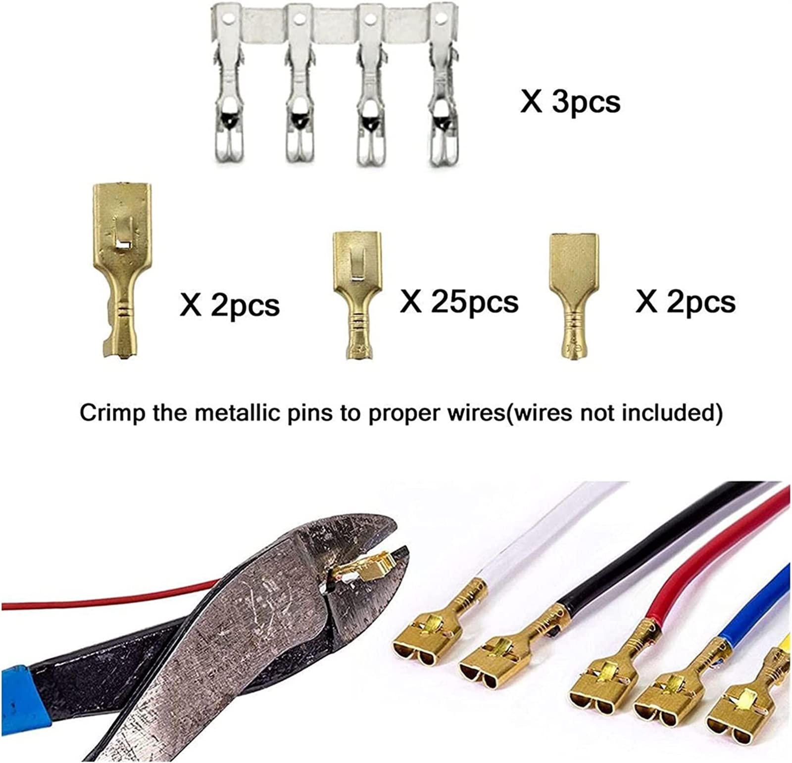 Parti di ricambio Relè universale DC 12V Car Marine a 6 vie + blocco scatola portafusibili lama a 6 slot