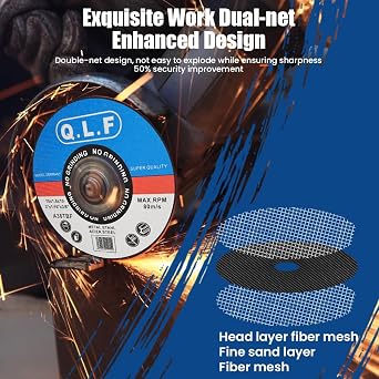Cutting Discs Pack of 15 Cutting Discs 76 mm 4 Types Cutting Discs & Flap Discs Set for Mini Angle Grinder Discs Sanding Discs for Metal Steel Iron Stainless Steel Wood Ceramic Tile