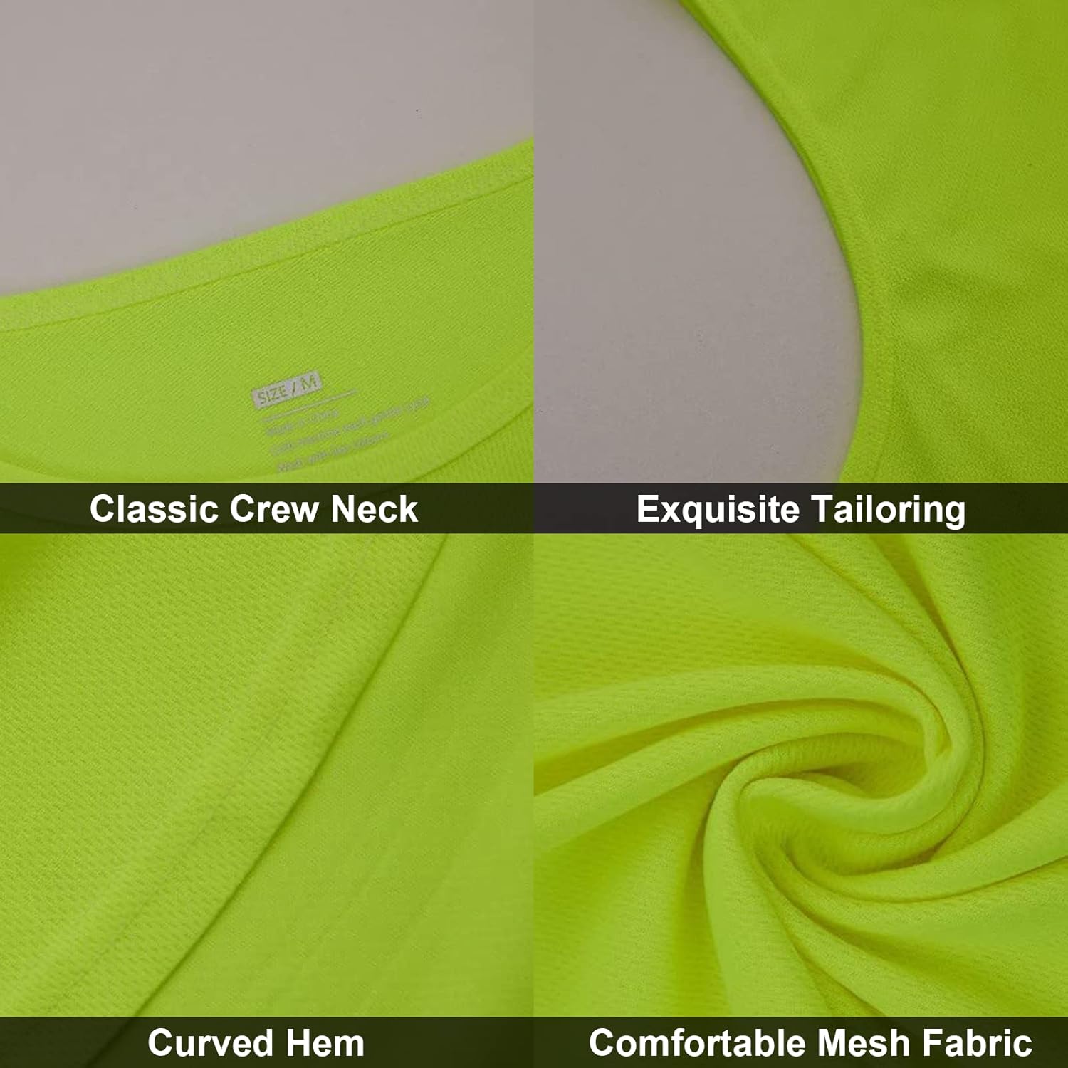 JIHUILAI Men's Athletic Quick Dry Workout Sport Muscle Tees Soft Bodybuilding Gym Jogging Tank Tops Sleeveless Shirts - Image 5