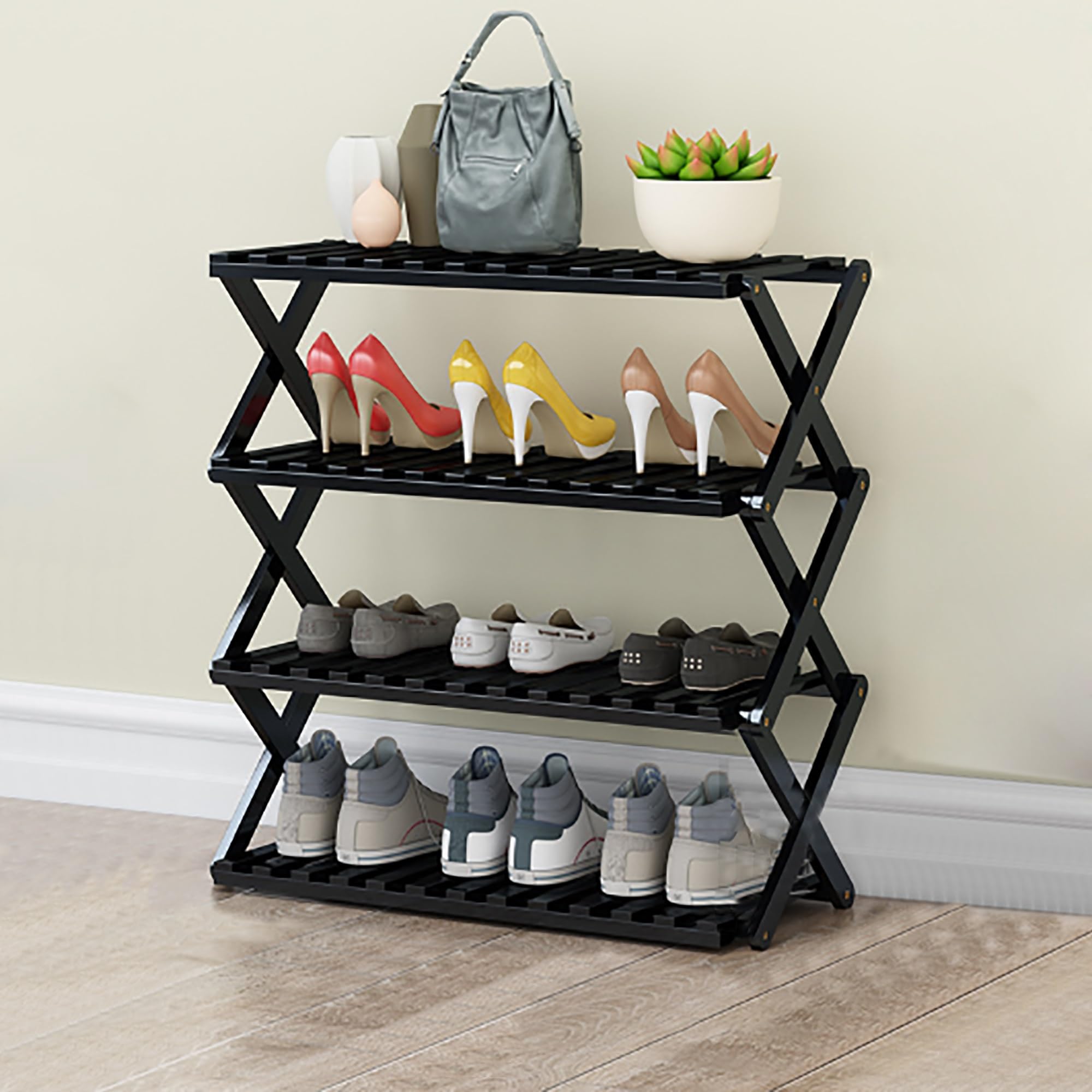 Ainichi Étagère À Chaussures En Babou, Rangeent Chaussure Euble