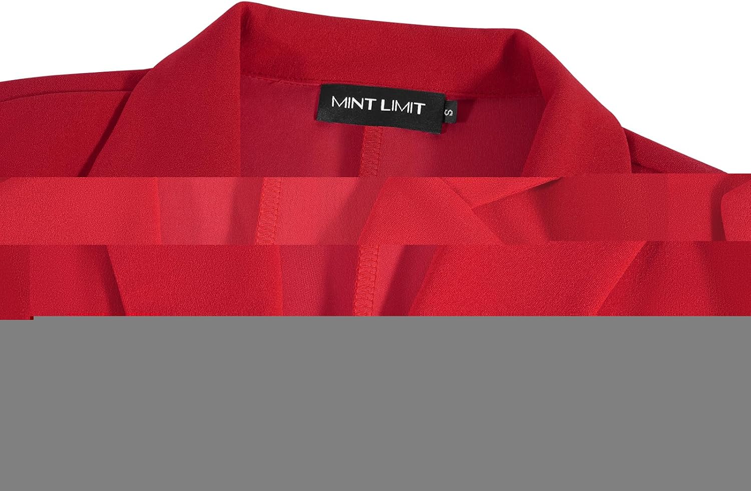 MINTLIMIT Womens 3/4 Sleeve Blazers Lapel Button Blazer Casual Work Office Suit Jackets with Pockets and Padded Shoulder