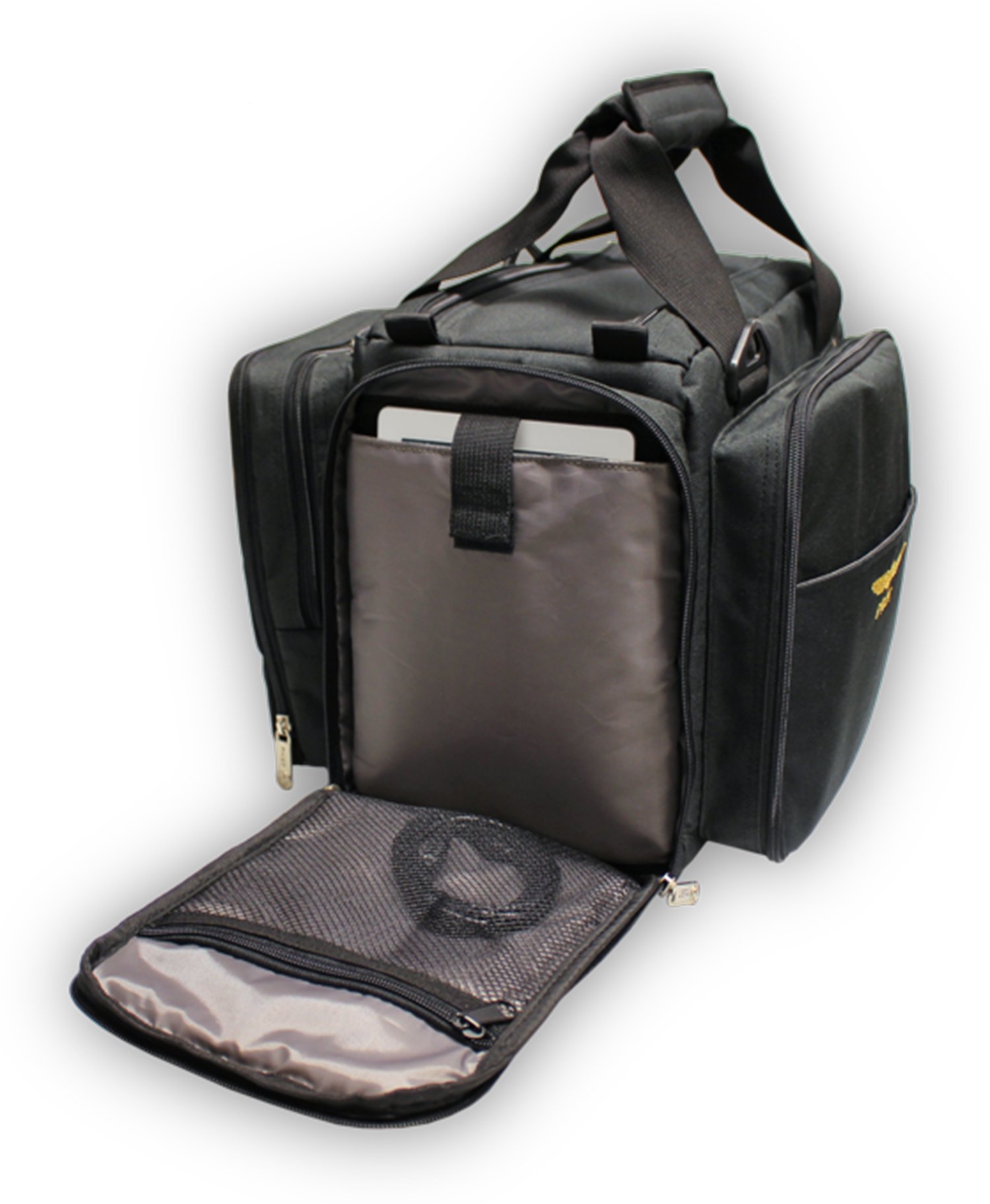 Design4Pilots - Pilotentasche "Crosscountry" für Überlandflüge und Tagesausflüge, schwarz