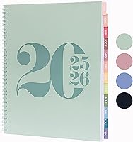 Vista 1 de Rileys - Agenda académica 2025-2026, agenda diaria, semanal y mensual, julio de 2025 a junio de 2026, páginas de notas para estudiantes