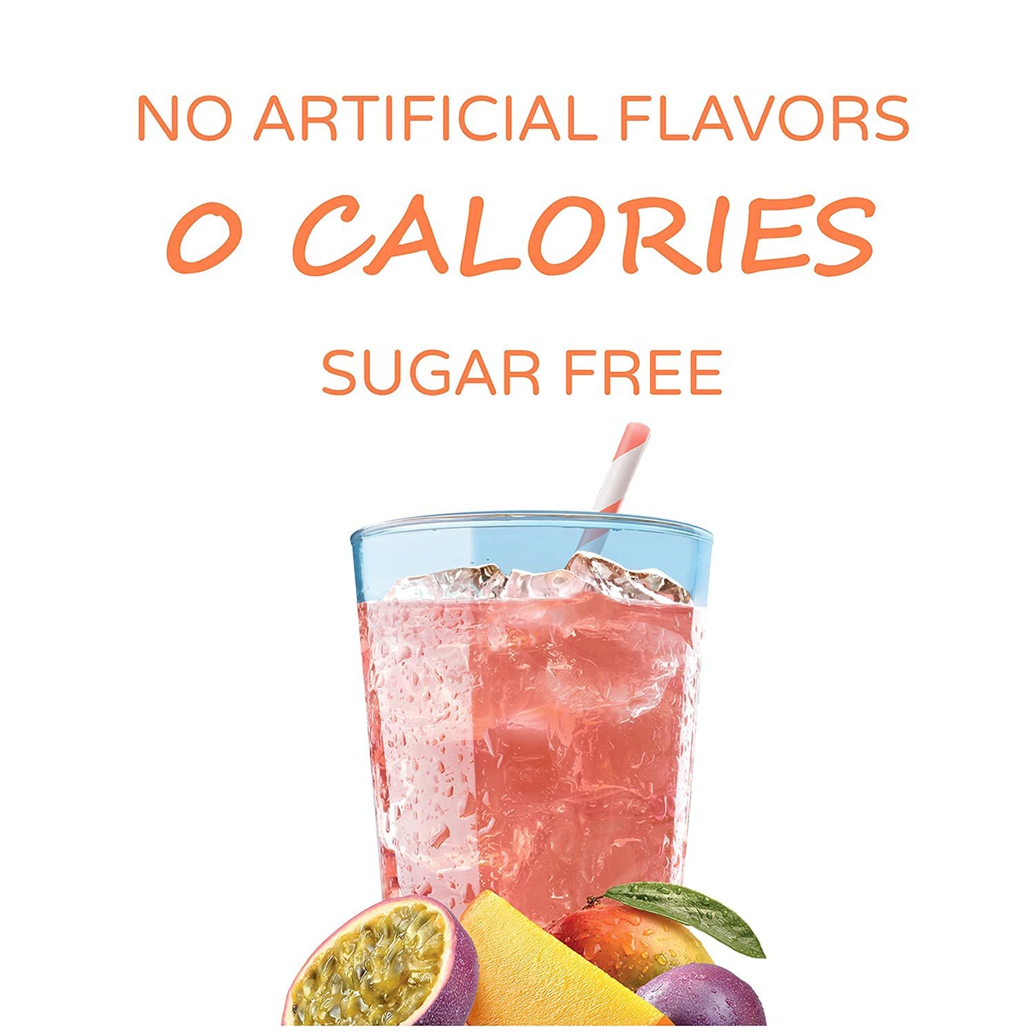 Crystal Light Liquid Variety Drink Mix 1.62 Fl Oz Mango Passionfruit, Berry Sangria, Tropical Coconut, Blackberry Lemonade (4 Count)