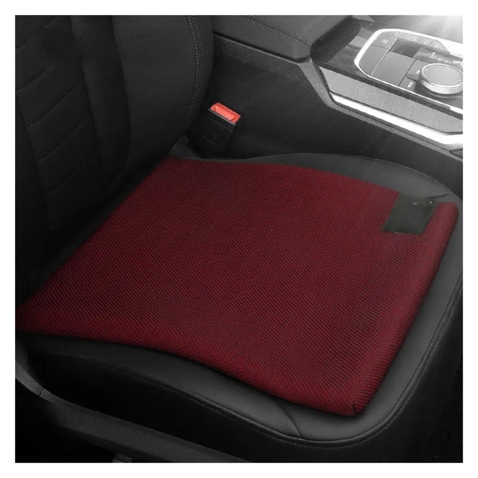 Hviyroi car seat cushion Summer Breathable Ice Silk Gel Car Seat Cool Pad(1PCS RED)