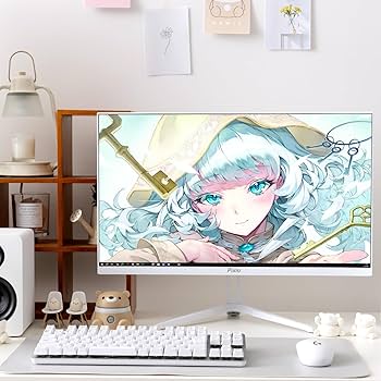 Pixio PX248 Wave White モニター 本体 PX248WAVEW / ホワイト | 23.8インチ 200Hz FHD FastIPS
