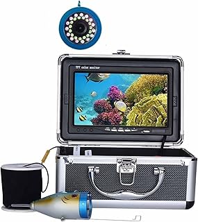 CâMera De Pesca SubaquáTica Câmera de pesca subaquática infravermelho 7 polegadas 15 m 30 m 1000 tvl à prova dwaterproof água localizador de peixes câmera de pesca para pesca no gelo/mar Localizador D