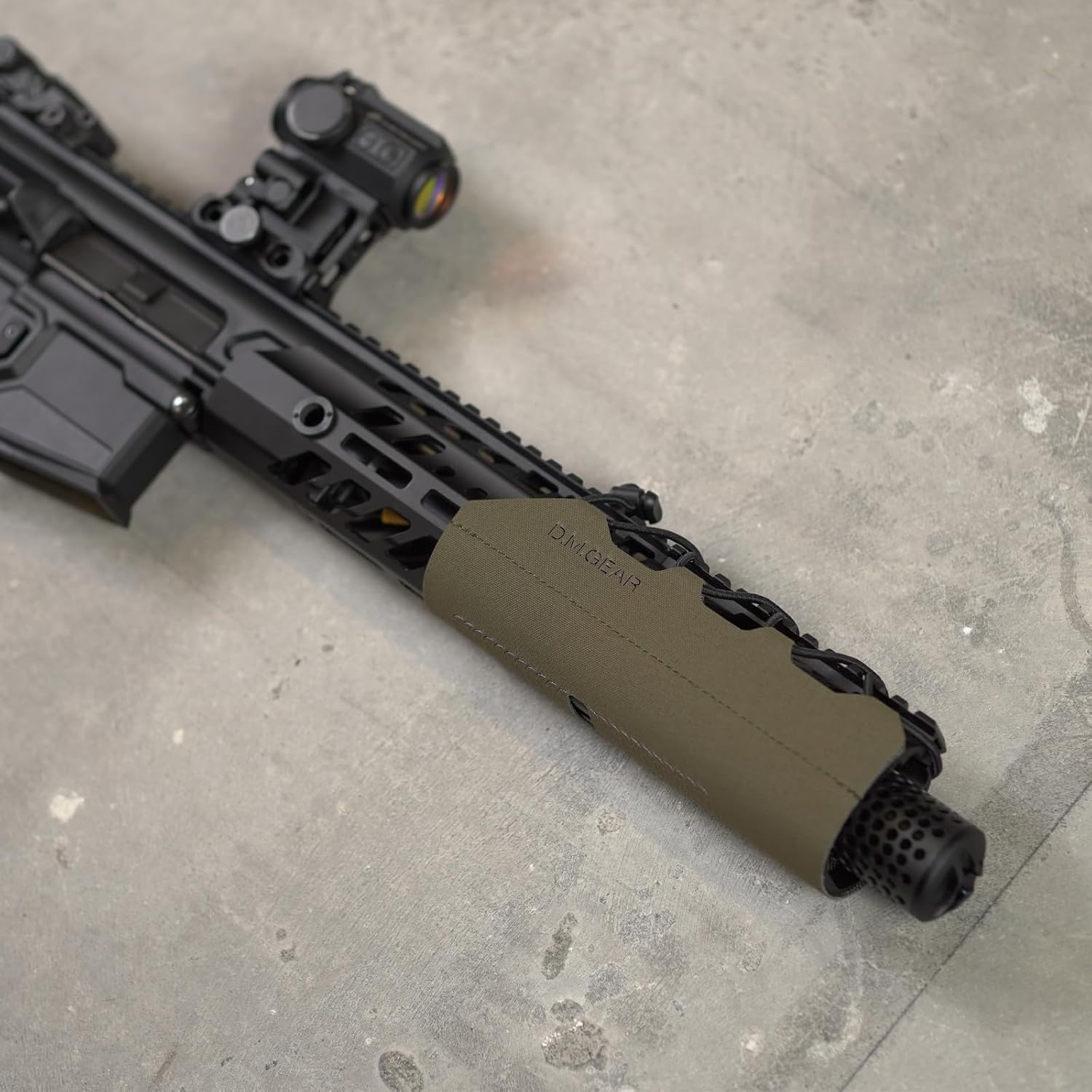 Tactical Gun Rail Cover Rail Wrap Heavy Heat Shield Gear Wrap Hand Protective Fit Various Diameter Rails