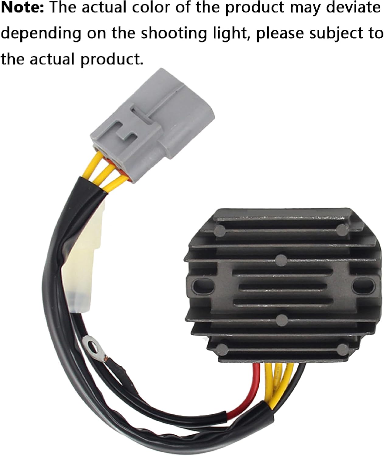 Riloer 1pc 853811T10 898103T14, Motorcycle Voltage Regulator, Fit for Tohatsu MFS25 MFS25B, MFS30 MFS30B, Compatible with Mercury Outboard F25 F30