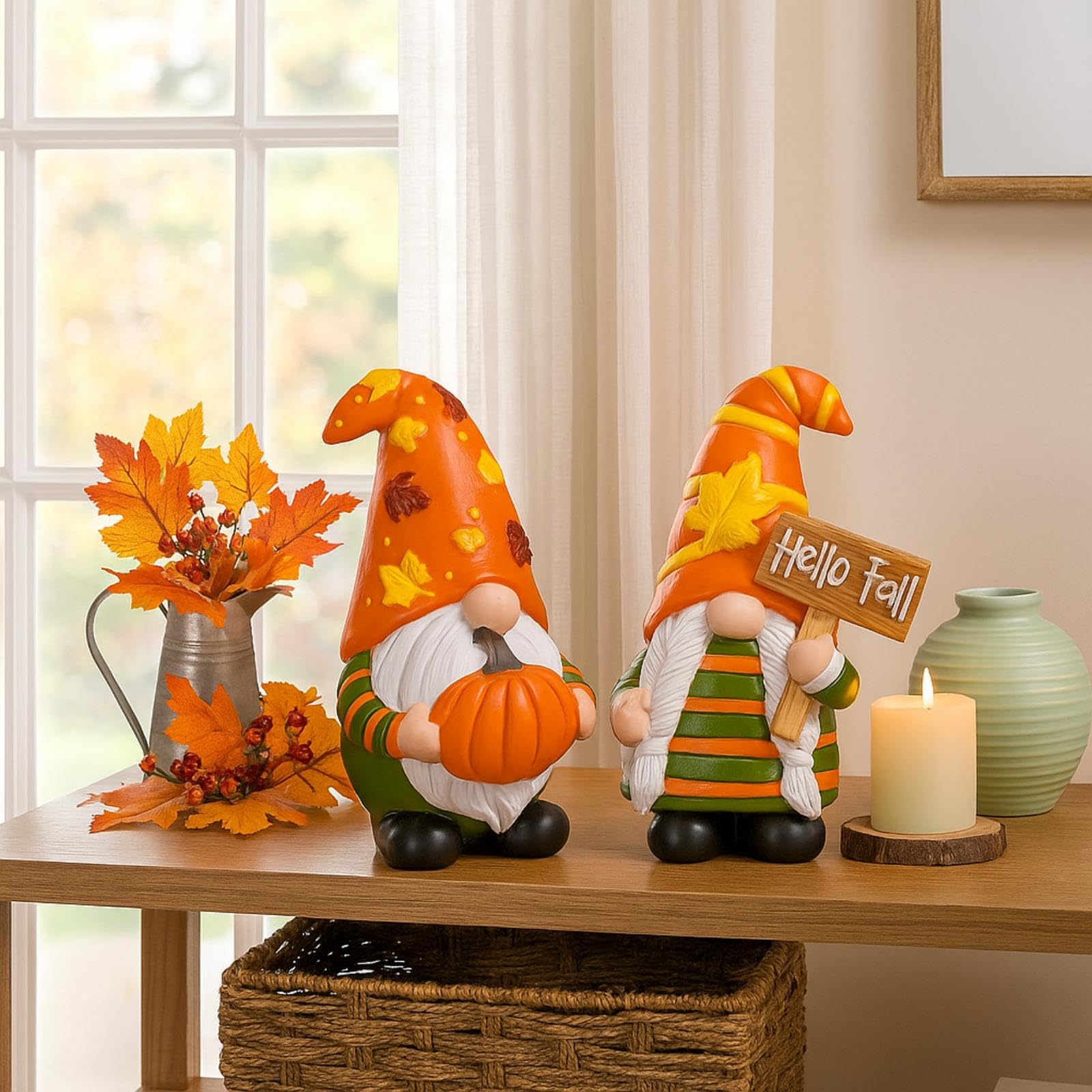 Herbst Gnom Herbst GNOME Halloween GNOME Sonnenblum Produktbild-Vorschau 5