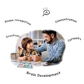 Just Smarty Santa Christmas Jigsaw Puzzle 41 Pieces for Kids Ages 4, 5, 6, 7, 8 with Fun Shapes and Tray. Fun Learning Educational Toy for Boys Girls in Pre-K, Kindergarten, First and Second Grade