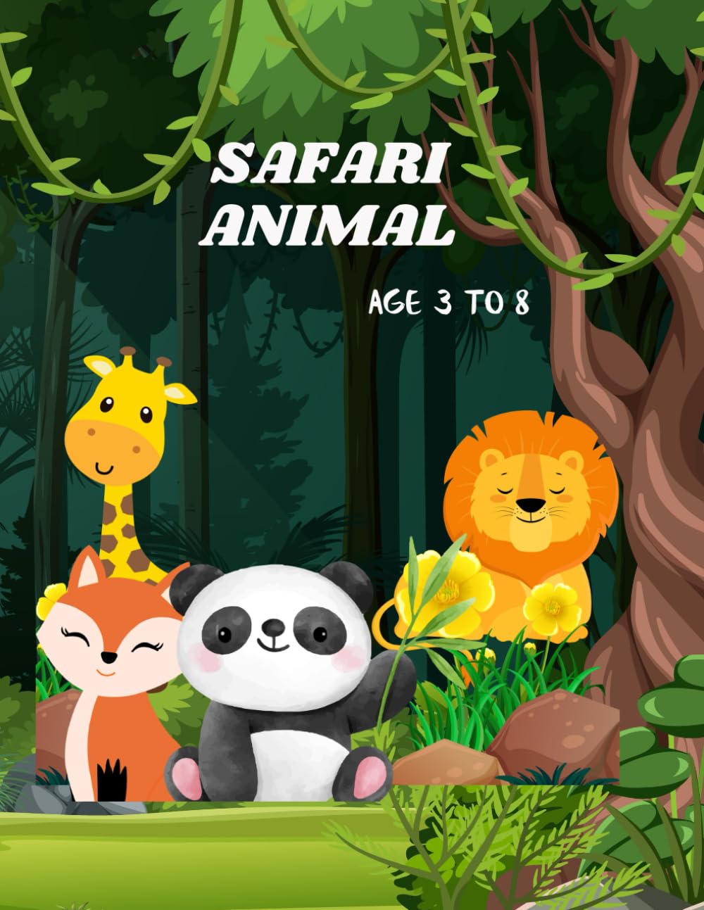 "My First Animal Coloring Book": Easy and Enjoyable Animal Pictures for Young Kids