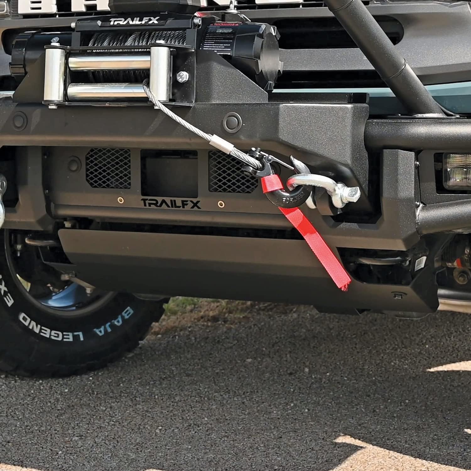 Bronco Front Bumper Skid Plate