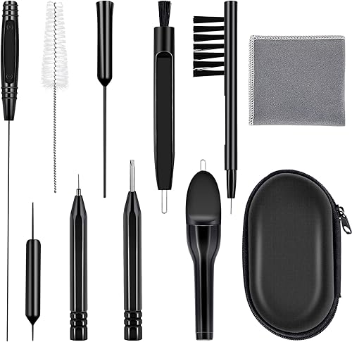Miniatura 1 de ARRITZ - Kit de limpieza para audífonos de 11 piezas, amplificador auditivo, herramientas de limpieza, audífonos, auriculares, cepillos de limpieza