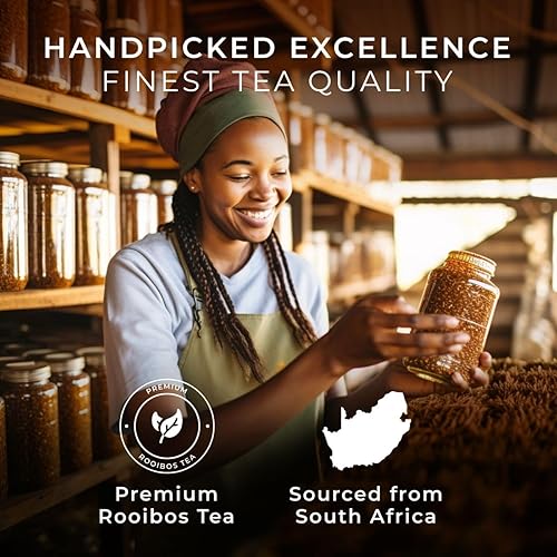 Miniatura 5 de Gya Tea Co Pure Rooibos Tea K Cups para Keurig  Té suave sin cafeína K Cups para Keurig  Comienza el día con cápsulas de té para Keurig  Cápsulas de